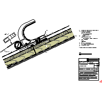 RHEINZINK U.K. - Roof seam - Safety hook + system Heuel (09020303010110000203) dwg