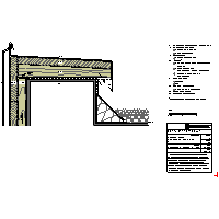 RHEINZINK U.K. - Roof seam - Kalenica- / Gesimsausbildung + processing seam angle (09020303010102000211) dwg