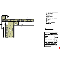 RHEINZINK U.K. - Roof seam - Barge + bar + seam elevation angle (09020303010103000202) dwg