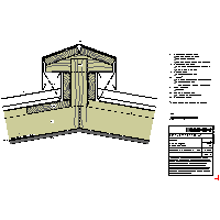 RHEINZINK U.K. - The roof batten Klick - Ridge + high version + ogróbka smooth lying on the ledge (09020503010102000201) dwg