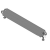 TERMA  - LUX radiator RIBBON HSD 190/1740 - VL (STP) stp