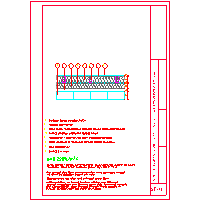 Pfleiderer - Canadian skeleton - SKELETON CANADA - EXTERNAL WALLS OF WALL SLEEVE WITH BRICK-throw (SZ-1) dwg