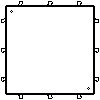 WT-Polska Sp. z o.o.  - SA-E-PTA-800 (square, the light of 800 x 800 mm) - Projection dwg