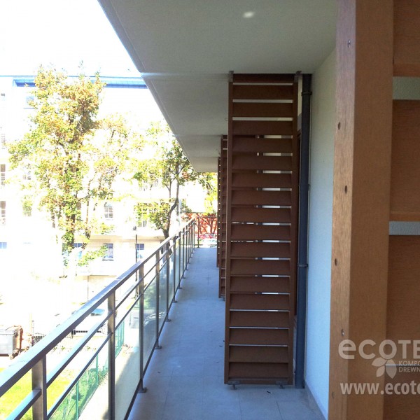 EcoTeak  - Partitions balcony from Composite Wood Ecoteak - 01