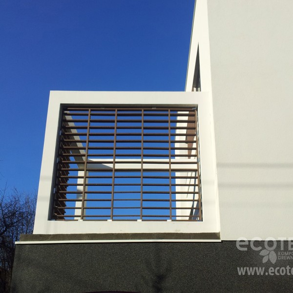 EcoTeak  - Partitions balcony from Composite Wood Ecoteak - 03