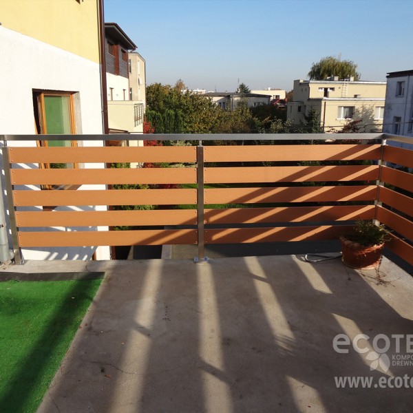 EcoTeak  - Fences and railings from Composite Wood EcoTeak - 01