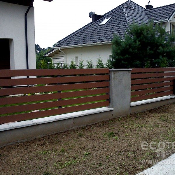 EcoTeak  - Fences and railings from Composite Wood EcoTeak - 01