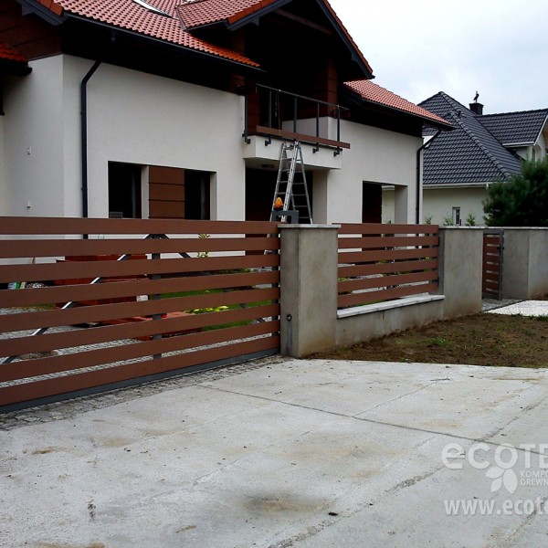 EcoTeak  - Fences and railings from Composite Wood EcoTeak - 02