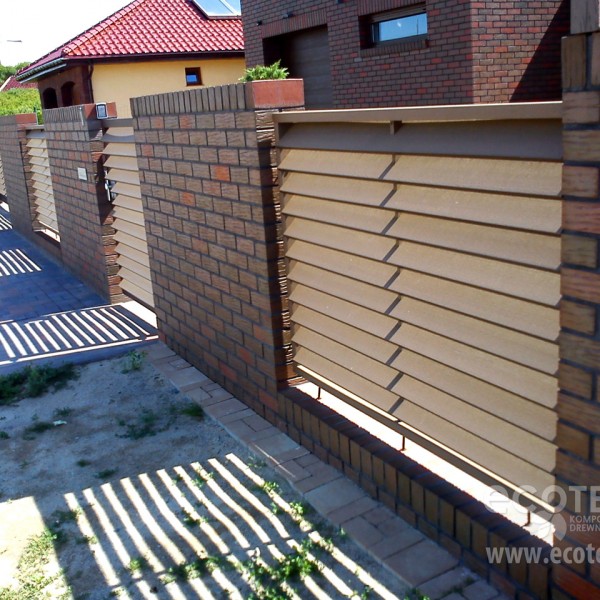 EcoTeak  - Fences and railings from Composite Wood EcoTeak - 05