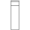 Kanlux S.A. - LED luminaire CERTA LED EL-30 - Front view dwg