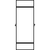 Kanlux S.A. - Oprawa ogrodowa MAGRA EL-235 - widok z przodu dwg