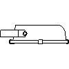 Kanlux S.A. - Naświetlacz metalohalogenkowy ADAMO MTH 250A-400A - widok z boku dwg