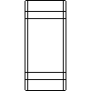 Kanlux S.A. - Binding facade exterior ZEW PLUS EL-235J - Front view dwg