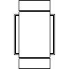 Kanlux S.A. - Binding facade External BART EL-235 - Front view dwg