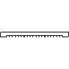 Kanlux S.A. - Luminaire OFRA TL-218B - Front view dwg