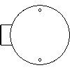 Kanlux S.A. - Downlight SHIRO DLO-220-SC - rzut dwg