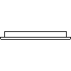 Kanlux S.A. - Round LED Downlight SMD 11W-NW - Front view dwg