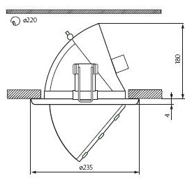 Kanlux S.A. - Downlight BRAVA MTH-70-W - 02