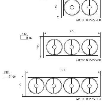 Kanlux S.A. - Downlight MATEO DLP-150-GR - 02