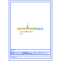 Armstrong Building Products - RH.3 Mineral Plate plank with straight edges on the Bandraster profiles for easy access above the ceiling - RH3_010 dwg