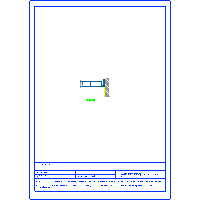 Armstrong Building Products - RH.3 Mineral Plate plank with straight edges on the Bandraster profiles for easy access above the ceiling - RH3_011 dwg