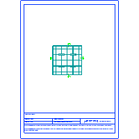 Armstrong Building Products - RH.4 Large plate soft, suspended in the mesh grid to facilitate the installation of partition walls - RH4_000 dwg