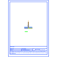 Armstrong Building Products - RH.6 ceiling with visible grid mounted in the multiplexed grate - RH6_007 dwg