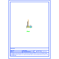 Armstrong Building Products - RH.6 ceiling with visible grid mounted in the multiplexed grate - RH6_012 dwg