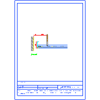 Armstrong Building Products - Ch.4 ceiling with long panels of mineral concealed grid and a gap along the walls (Axiom) - CH4_004 dwg