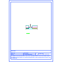 Armstrong Building Products - RH.2 Mineral Plate planks concealed grid and Bandraster for installation of partition walls - RH2_006A dwg