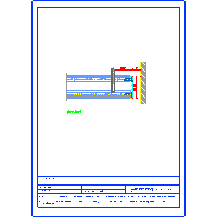 Armstrong Building Products - Ch.4 ceiling with long panels of mineral concealed grid and a gap along the walls (Axiom) - CH4_004A dwg