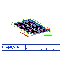 Armstrong Building Products - Ch.4 ceiling with long panels of mineral concealed grid and a gap along the walls (Axiom) - CH4_001 dwg