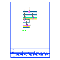 Armstrong Building Products - RH.8 ceiling panels with mineral plank concealed grid installed in a radial (bent profiles Axiom) - RH8_018 dwg