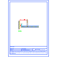 Armstrong Building Products - CH.7 Sufit z płyt mineralnych plank Board ze szczeliną wzdłuż ścian (profile Axiom) - CH7_004 dwg