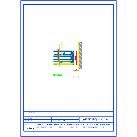 Armstrong Building Products - CH.4 Sufit z długich płyt mineralnych z ukrytym rusztem i szczeliną wzdłuż ścian (profile Axiom) - CH4_006A dwg