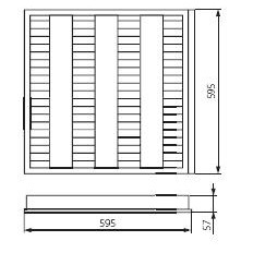 Kanlux S.A. - Oprawa rastrowa GRAF 314 PT-EVG - 02