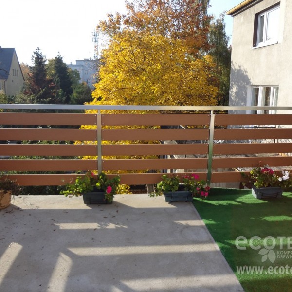 EcoTeak  - Fences and railings from Composite Wood EcoTeak - 09