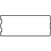 Grupa Prefabet S.A. - Pióro-wpust Bloczek PW 590x240x240 mm - widok z góry dwg