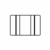 Grupa Prefabet S.A. - Tongue and groove block PW 590x360x240 mm - Side view dwg