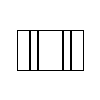 Grupa Prefabet S.A. - Tongue and groove block PW 590x400x240 mm - Side view dwg