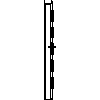 STOLBUD Włoszczowa - Interior doors B.5.0 844x2040 - Side view dwg