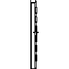 STOLBUD Włoszczowa - Interior doors C.6.2 844x2040 - Side view dwg