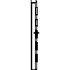 STOLBUD Włoszczowa - Interior doors B.5.2 844x2040 - Side view dwg