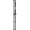 STOLBUD Włoszczowa - Interior doors A.3.2 690x2062 - Side view dwg