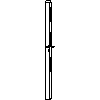 STOLBUD Włoszczowa - Interior doors A.3.3 690x2062 - Side view dwg