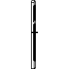 STOLBUD Włoszczowa - Drzwi wewnętrzne C.2.E 900x2067 - widok z boku dwg