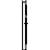 STOLBUD Włoszczowa - Interior doors C.2.E 844x2040 - Side view dwg