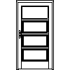 STOLBUD Włoszczowa - 1044x2040 - Front view dwg