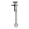 Franke Washroom Systems - Spraying rescue Faid 652 - Plan view dwg