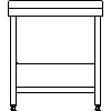 Franke Washroom Systems - Economic Chamber F-832V F - Front view dwg